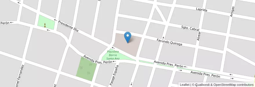 Mapa de ubicacion de Escuela de Comercio N°1 Dia Grande de Jujuy en Argentine, Jujuy, Departamento El Carmen, Municipio De El Carmen, El Carmen.