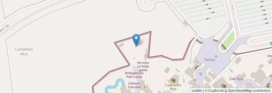 Mapa de ubicacion de Escuela de Conducción Yabba Dabba Doo en スペイン, マドリード州, Comunidad De Madrid, Las Vegas, San Martín De La Vega.