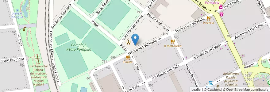 Mapa de ubicacion de Escuela de Educación Media 03/04°, Boca en Argentina, Ciudad Autónoma De Buenos Aires, Comuna 4, Buenos Aires.