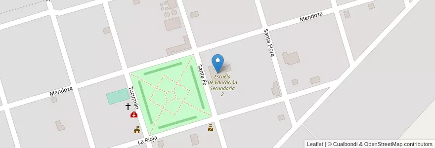 Mapa de ubicacion de Escuela De Educación Primaria 19 Jose Manuel Estrada en Argentina, Buenos Aires, Partido De Navarro, Moll.