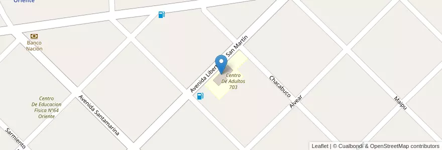 Mapa de ubicacion de Escuela De Educación Primaria 8 Nuestra Señora De La Merced en Arjantin, Buenos Aires, Partido De Coronel Dorrego.