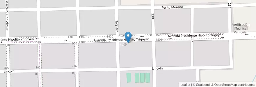 Mapa de ubicacion de Escuela De Educación Primaria 9 Mercedes Tomasa San Martin De Balcarce en 阿根廷, 布宜诺斯艾利斯省, Partido De Lobos, Empalme Lobos.