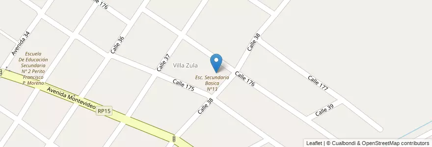 Mapa de ubicacion de Escuela De Educación Primaria Nº 18 Domingo Faustino Sarmiento en Arjantin, Buenos Aires, Partido De Berisso.