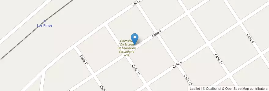 Mapa de ubicacion de Escuela De Educación Primaria Nº 19 John F. Kenedy en Аргентина, Буэнос-Айрес, Partido De Balcarce.