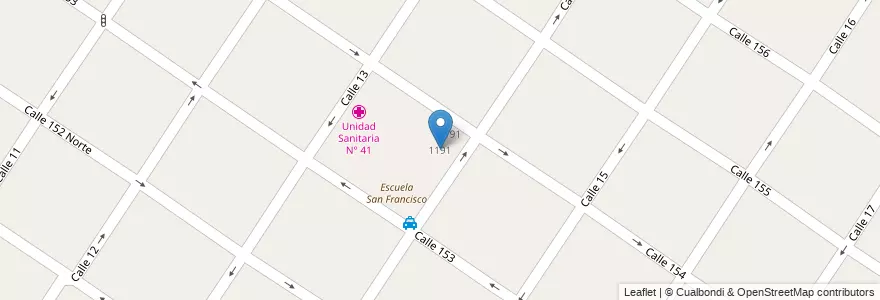 Mapa de ubicacion de Escuela De Educación Primaria Nº 21 Rosario Vera Peñaloza en آرژانتین, استان بوئنوس آیرس, Partido De Berisso.