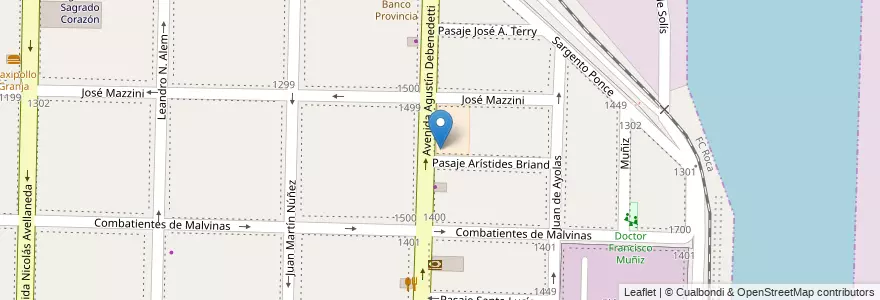 Mapa de ubicacion de Escuela De Educación Primaria Nº 35 Esteban De Luca en アルゼンチン, ブエノスアイレス州.