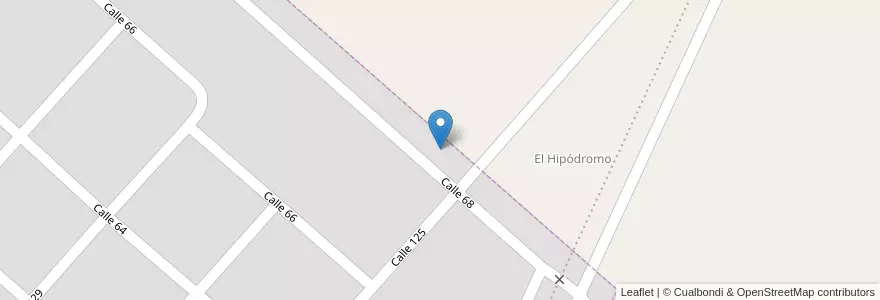Mapa de ubicacion de Escuela De Educación Primaria Nº 5 Bartolome Mitre en アルゼンチン, ブエノスアイレス州, Partido De General Belgrano, General Belgrano.