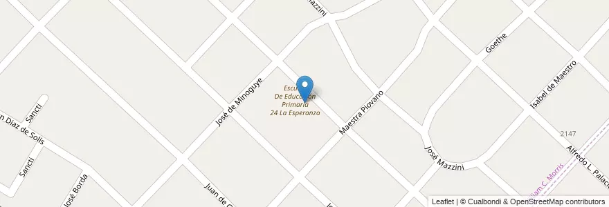 Mapa de ubicacion de Escuela De Educación Secundaria 23 en Argentinië, Buenos Aires, Partido De Hurlingham, Hurlingham.