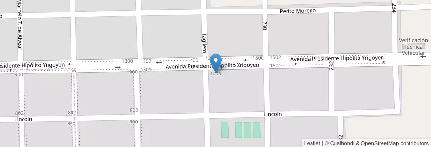 Mapa de ubicacion de Escuela De Educación Secundaria 4 en Arjantin, Buenos Aires, Partido De Lobos, Empalme Lobos.