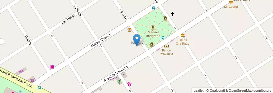 Mapa de ubicacion de Escuela De Educación Secundaria Nº 23 en Argentina, Buenos Aires, Partido De Escobar, Garín.
