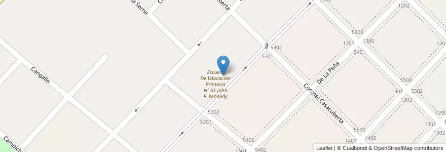 Mapa de ubicacion de Escuela De Educación Secundaria Nº 26 en Argentina, Provincia Di Buenos Aires, Partido De Avellaneda, Villa Domínico.