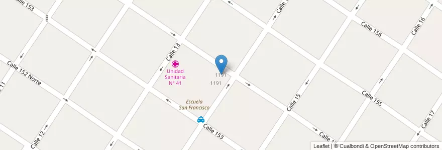 Mapa de ubicacion de Escuela De Educación Secundaria Nº 5 en Arjantin, Buenos Aires, Partido De Berisso.