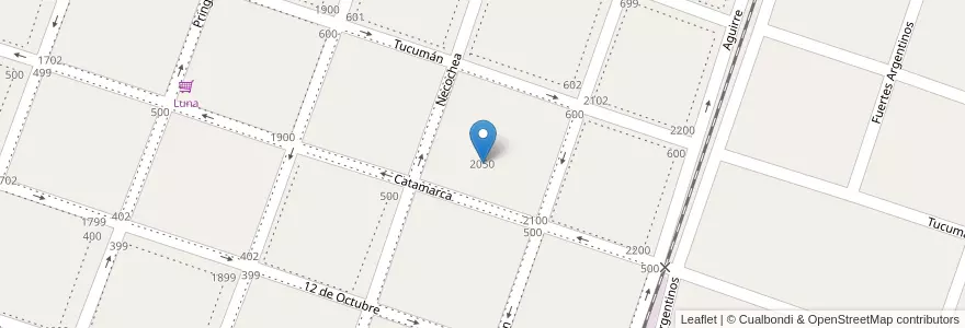 Mapa de ubicacion de Escuela De Educación Secundaria Técnica Nº 1 en Arjantin, Buenos Aires, Partido De Bragado, Bragado.