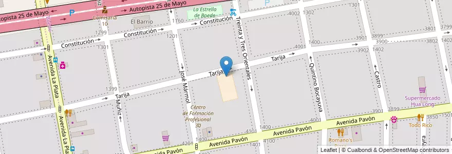 Mapa de ubicacion de Escuela de Maestros (anexo 02), Boedo en Argentine, Ciudad Autónoma De Buenos Aires, Comuna 5, Buenos Aires.