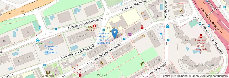 Mapa de ubicacion de Escuela de Música EnClave en Sepanyol, Comunidad De Madrid, Comunidad De Madrid, Área Metropolitana De Madrid Y Corredor Del Henares, Madrid.