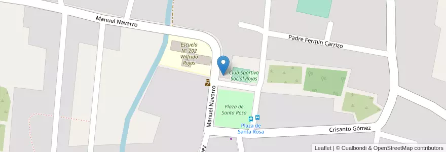 Mapa de ubicacion de Escuela de Oficio en アルゼンチン, カタマルカ州, Departamento Valle Viejo, Municipio De Valle Viejo, Santa Rosa.