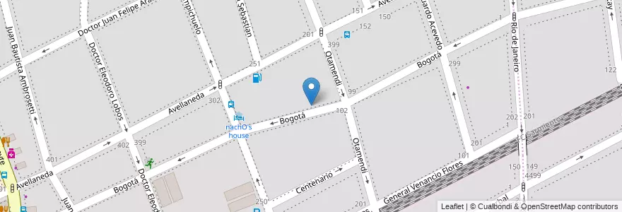 Mapa de ubicacion de Escuela del Parque, Caballito en Argentinien, Ciudad Autónoma De Buenos Aires, Buenos Aires, Comuna 6.