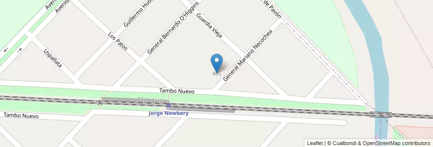 Mapa de ubicacion de Escuela Especial 501 en アルゼンチン, ブエノスアイレス州, Partido De Hurlingham, Hurlingham.