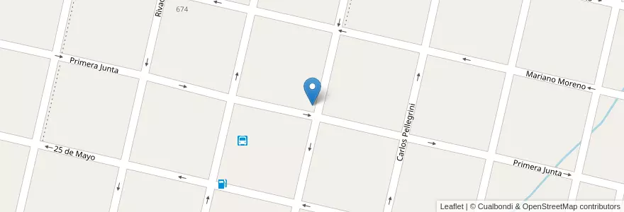 Mapa de ubicacion de Escuela Especial Nº 21 Antonio Gerardo Piñeyro en 阿根廷, Corrientes, Departamento Sauce, Municipio De Sauce.