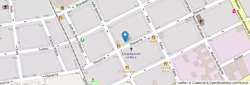 Mapa de ubicacion de Escuela Evangélica William C. Morris, Boca en Argentine, Ciudad Autónoma De Buenos Aires, Comuna 4, Buenos Aires.