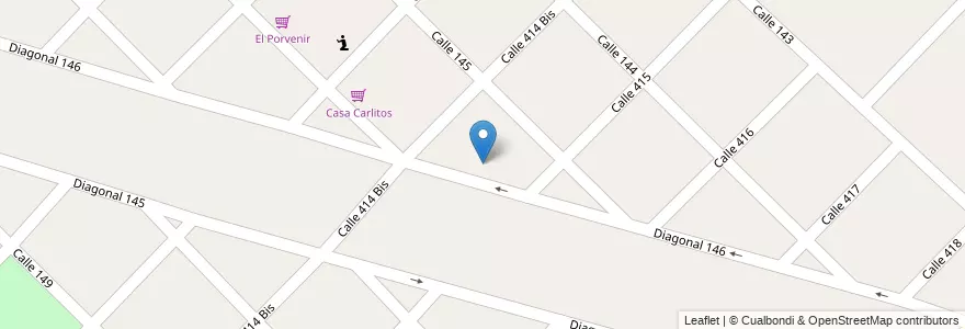 Mapa de ubicacion de Escuela General Básica Número 32, Arturo Segui en Argentina, Provincia Di Buenos Aires, Partido De La Plata, Arturo Seguí.