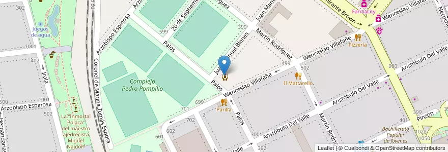 Mapa de ubicacion de Escuela Infantil 07/04° Casa Amarilla, Boca en 阿根廷, Ciudad Autónoma De Buenos Aires, Comuna 4, 布宜诺斯艾利斯.