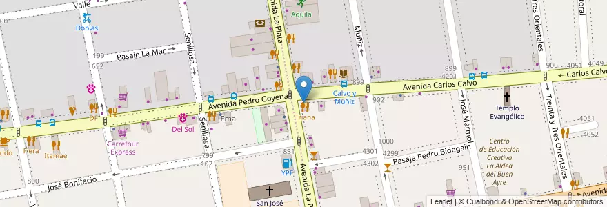 Mapa de ubicacion de Escuela Infantil Crema y Chocolate, Boedo en Argentine, Ciudad Autónoma De Buenos Aires, Comuna 5, Buenos Aires.