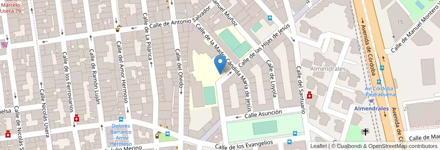 Mapa de ubicacion de Escuela Infantil La Jara en إسبانيا, منطقة مدريد, منطقة مدريد, Área Metropolitana De Madrid Y Corredor Del Henares, مدريد.