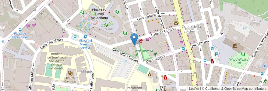 Mapa de ubicacion de Escuela Infantil Maitena III en スペイン, アンダルシア州, Málaga, Málaga-Costa Del Sol, Málaga.
