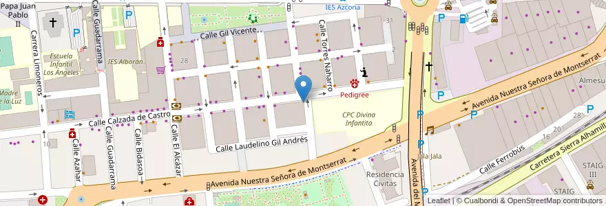 Mapa de ubicacion de Escuela infantil Pequeña Lucía en Spagna, Andalucía, Almería, Almería.