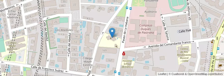 Mapa de ubicacion de Escuela Infantil Rosa en Испания, Мадрид, Мадрид, Área Metropolitana De Madrid Y Corredor Del Henares, Мадрид.