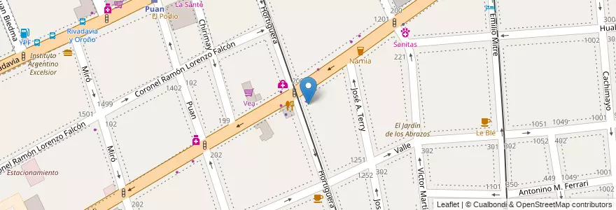 Mapa de ubicacion de Escuela Infantil Tenderness, Caballito en Argentinië, Ciudad Autónoma De Buenos Aires, Comuna 7, Buenos Aires, Comuna 6.