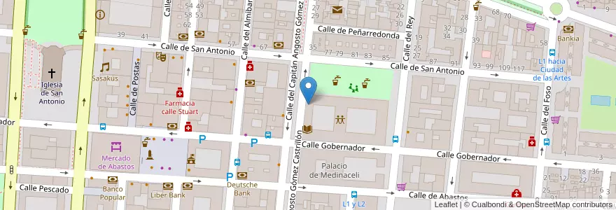 Mapa de ubicacion de Escuela Municipal de Música Joaquín Rodrigo en 스페인, Comunidad De Madrid, Comunidad De Madrid, Las Vegas, Aranjuez.