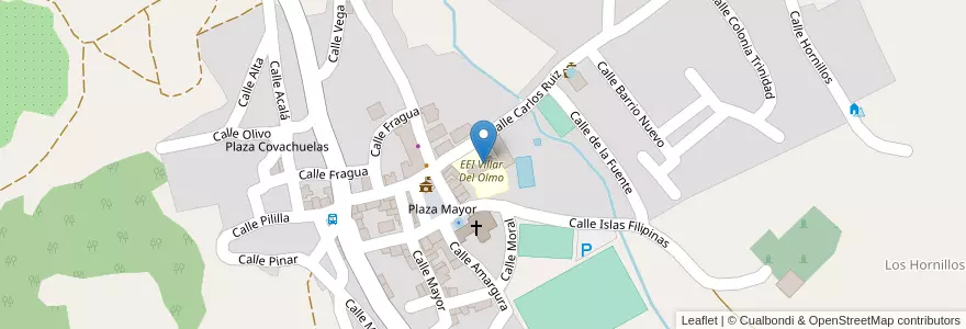 Mapa de ubicacion de Escuela Municipal De Musica Villar Del Olmo en Spagna, Comunidad De Madrid, Comunidad De Madrid, Las Vegas, Villar Del Olmo.