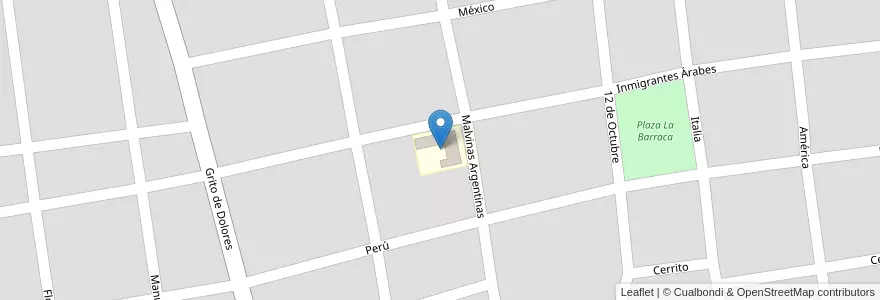 Mapa de ubicacion de Escuela Municipal Nº 3 Federico Wenceslao Gándara en Argentina, Buenos Aires, Partido De Chascomús, Chascomús.