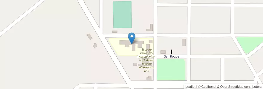 Mapa de ubicacion de Escuela N° 286 Francisco Narciso Laprida en الأرجنتين, Jujuy, Departamento Santa Bárbara, Municipio De Vinalito.
