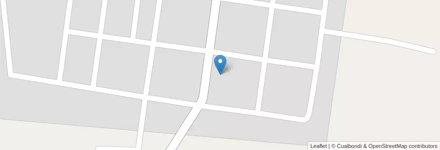Mapa de ubicacion de Escuela N° 724 en アルゼンチン, サンティアゴ・デル・エステロ州, Departamento Jiménez.