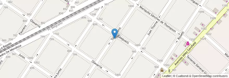 Mapa de ubicacion de Escuela Nº 13 Domingo Faustino Sarmiento en Arjantin, Buenos Aires, Partido De La Matanza, Villa Madero.