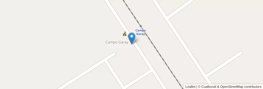 Mapa de ubicacion de Escuela Nº417 Francisco Zelada en الأرجنتين, سانتا في, Municipio De Juan De Garay.
