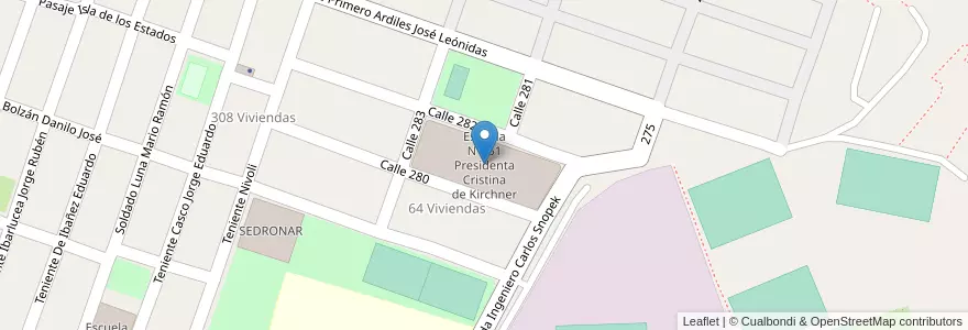 Mapa de ubicacion de Escuela Nº451 Presidenta Cristina de Kirchner en Argentina, Jujuy, Departamento Doctor Manuel Belgrano, Municipio De San Salvador De Jujuy, Alto Comedero.