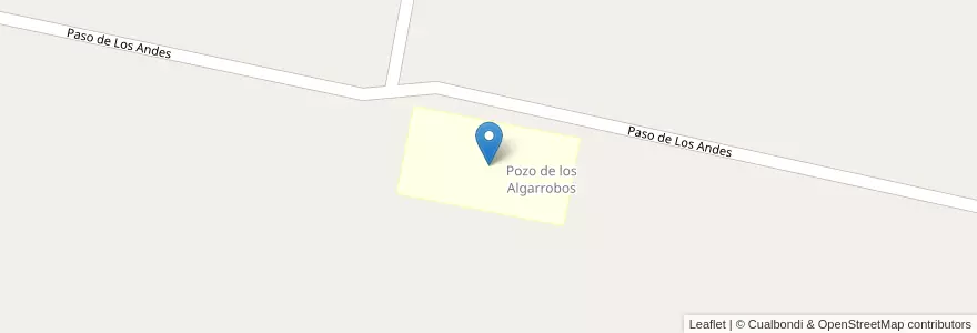 Mapa de ubicacion de Escuela Obispo Zapata en Аргентина, Сан-Хуан, Чили, Caucete.