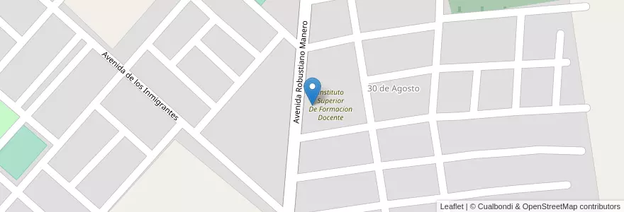 Mapa de ubicacion de Escuela Padre Antonio Di Nillo Ex 460 en Arjantin, Salta, Orán, Municipio De Colonia Santa Rosa, Colonia Santa Rosa.