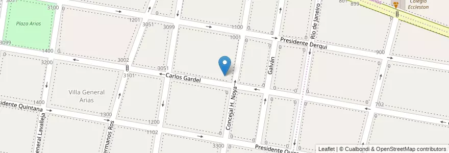 Mapa de ubicacion de Escuela Primaria 28 en アルゼンチン, ブエノスアイレス州, Partido De Lanús, Lanús Oeste.