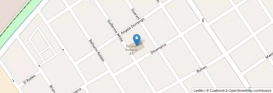 Mapa de ubicacion de Escuela Primaria 93 San Marcelino Champagnat en Argentinië, Buenos Aires, Partido De Morón, El Palomar.
