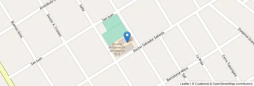 Mapa de ubicacion de Escuela Primaria Básica N° 2 "Juan Bautista Alberdi" en Arjantin, Buenos Aires, Partido De Florencio Varela, Florencio Varela.