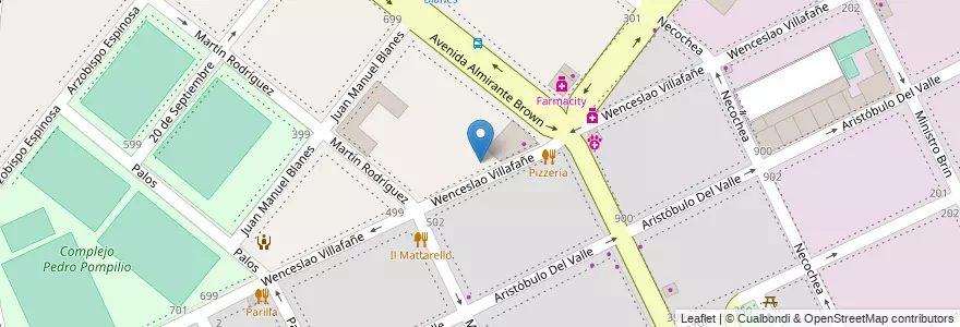 Mapa de ubicacion de Escuela Primaria Común 02 Carlos Ramón Vignale, Boca en Аргентина, Буэнос-Айрес, Comuna 4, Буэнос-Айрес.