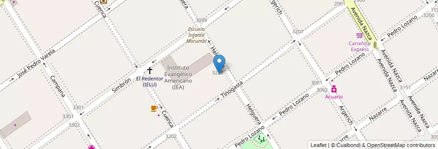 Mapa de ubicacion de Escuela Primaria Común 02 Prof. Juan José Millan, Villa del Parque en Argentinië, Ciudad Autónoma De Buenos Aires, Buenos Aires, Comuna 11.