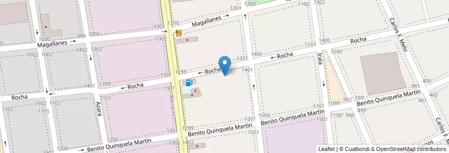 Mapa de ubicacion de Escuela Primaria Común 03 Juan María Gutierrez, Boca en Argentinië, Ciudad Autónoma De Buenos Aires, Comuna 4, Buenos Aires.
