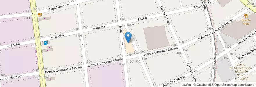 Mapa de ubicacion de Escuela Primaria Común 04 José Jacinto Berrutti, Boca en Argentine, Ciudad Autónoma De Buenos Aires, Partido De Avellaneda, Comuna 4, Buenos Aires.