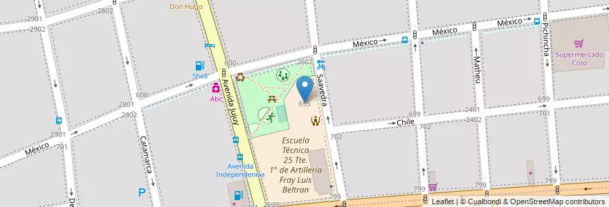 Mapa de ubicacion de Escuela Primaria Común 06 Doctor Guillermo Correa, Balvanera en Argentina, Ciudad Autónoma De Buenos Aires, Comuna 3, Buenos Aires.